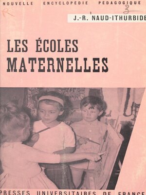 cover image of Les écoles maternelles